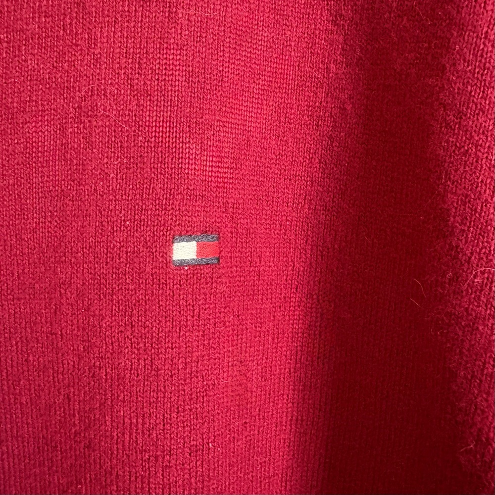 Tommy Hilfiger Burgundy Sweater - Picture 4 of 7